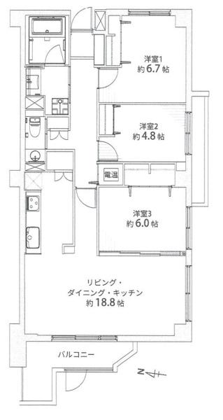 　間取り　