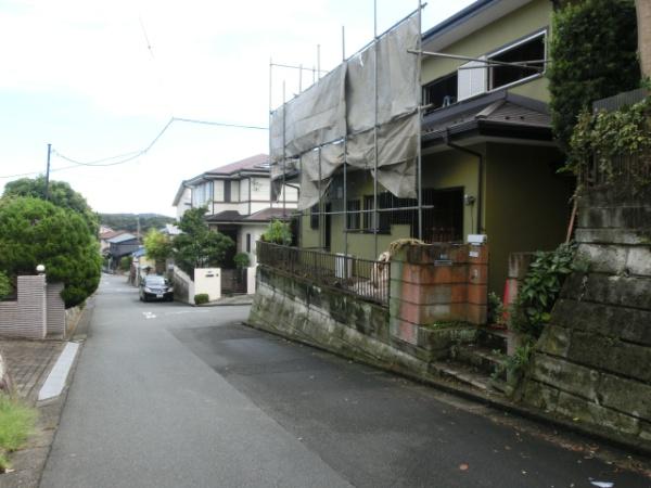 　前面道路含む現地写真　